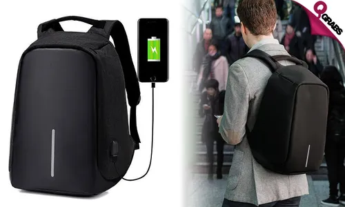 Anti-Theft USB Supported Backpacks!